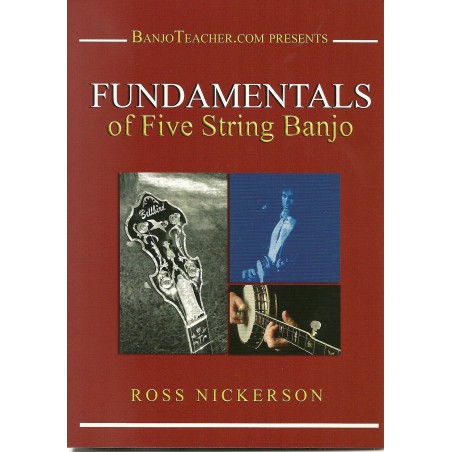 Fundamentals of 5-String Banjo Book Online Access of DVD and Two CDs