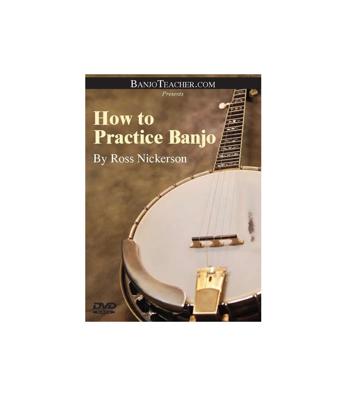 cartel Distribución Shinkan How to Practice Banjo by Ross Nickerson Banjo DVD Online