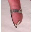 Perfect Touch Clawhammer Banjo  Finger Pick - Nickel-Silver