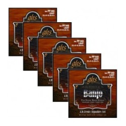 Discounts on Banjo Strings - (5 Sets) GHS 140 Light Gauge Banjo Strings