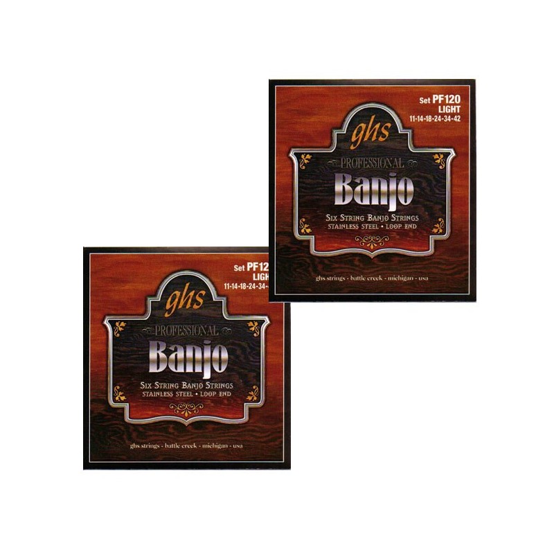 Banjo String Discounts - (2 sets) GHS 175 Banjo Strings