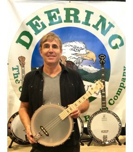 Deering - Goodtime Banjo Ukulele with Official Deering Gig Bag Free