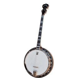 DEERING CALICO 19-FRET TENOR BANJO