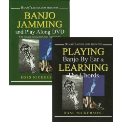 Online DVDs Two - Banjo Jamming and Playing Banjo By Ear