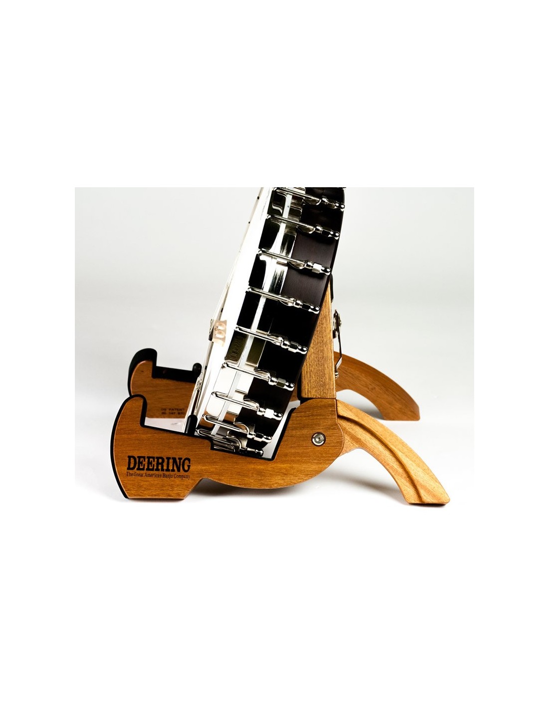 Banjo Stand Deering Banjos Wood Stands Banjo Resonator and Open