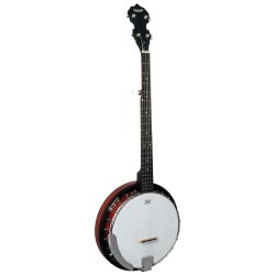 Morgan Monroe Rocky Top - Low Cost Beginner Bluegrass Banjo with Resonator - RT-B24