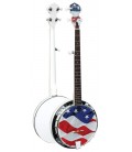 Morgan Monroe - Old Glory - USA Series Banjo - FREE Beginner Banjo Kit