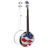 Morgan Monroe - Old Glory - USA Series Banjo - FREE Beginner Banjo Kit