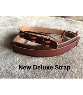 All Leather Strap - Resonator or Open Back