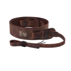 Deering Rustic and Tooled Leather Straps For Heavier Banjos