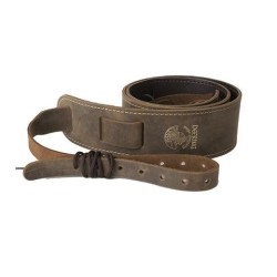 Deering Stitched Leather Cradle Straps for Open Back Banjos with Small Space for Straps