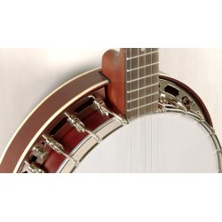 Recording King Beginner Banjo with Resonator - RKH-05