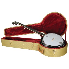 Tweed Hardshell Banjo Case- CG-035-J