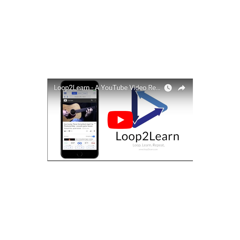 Loop2Learn - Amazing App that Slows Down YouTube Video