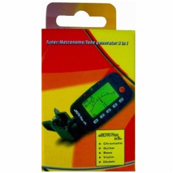 Eleca Enote Max 3-in-1 Clip-on Chromatic Banjo Tuner , Metronome and Tone Generator