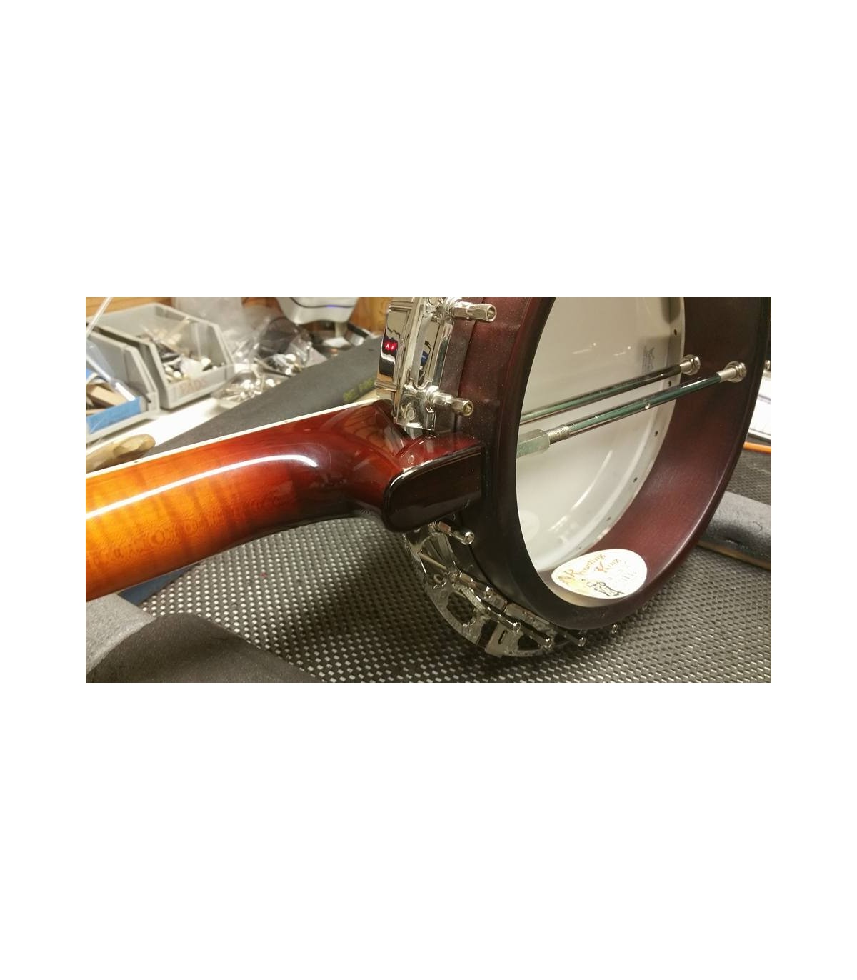 Recording King RK85 | RK R85 Elite | Flamed Maple Neck Resonator