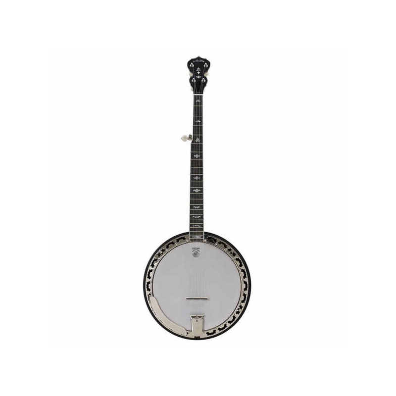 DEERING WHITE LOTUS 5-STRING BANJO