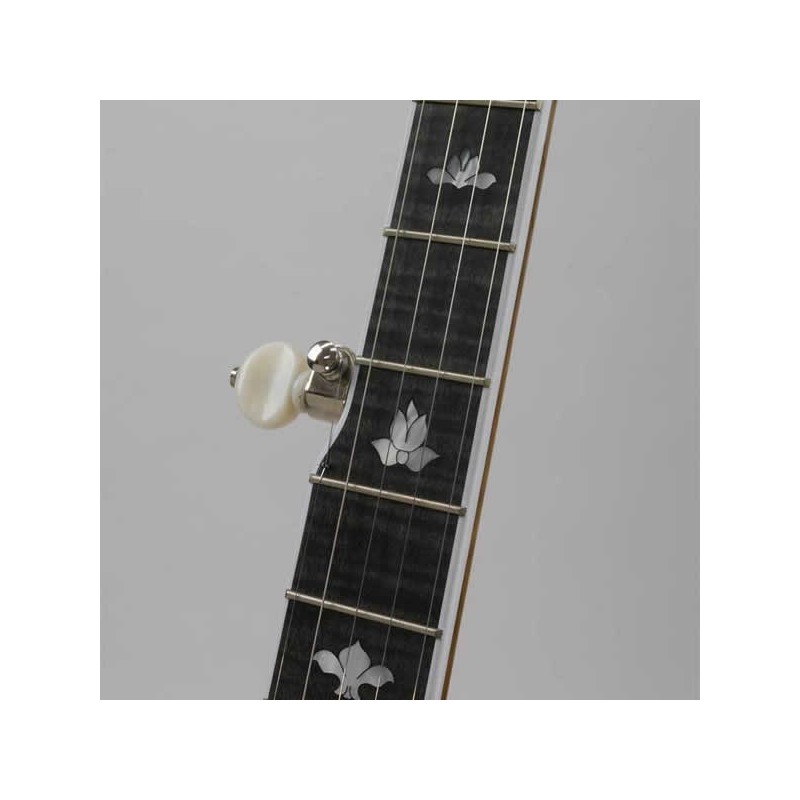 DEERING WHITE LOTUS 5-STRING BANJO