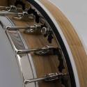 DEERING WHITE LOTUS 5-STRING BANJO