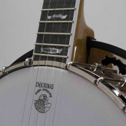 DEERING WHITE LOTUS 5-STRING BANJO
