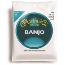 5th String Light Banjo Strings - Martin Vega Banjo Strings - V700