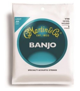 5th String Light Banjo Strings Martin Vega Banjo Strings - V700