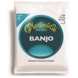 5th String Light Banjo Strings - Martin Vega Banjo Strings - V700