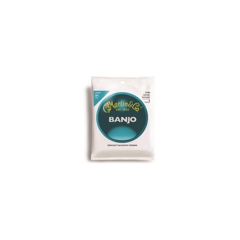 5th String Light Banjo Strings - Martin Vega Banjo Strings - V700