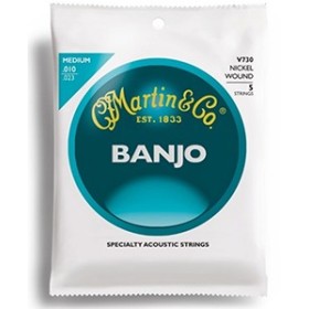 5th String Medium Banjo Strings - Martin Vega Banjo Strings - V730