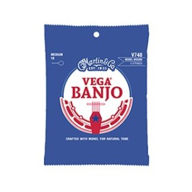 5th String Light Banjo Strings - Martin Vega Banjo Strings - V700