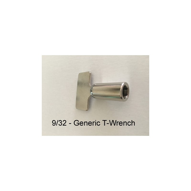 T-Wrench for Tightening the Banjo Head 6.3, 1/4, 9/32 + 5/16