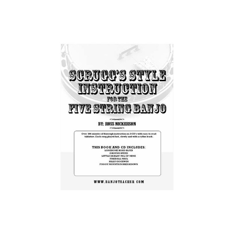 How to Build Speed Your Speed on the Banjo AND Scruggs Style Instruction for 5-String Banjo - By Ross Nickerson