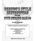 Scruggs Style Instruction for Five-String Banjo - Spiral Bound Book/CDs By Ross Nickerson