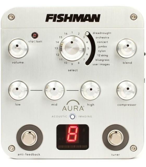 Fishman Aura Spectrum DI Imaging Pedal with DI