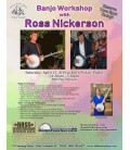 Ross Nickerson Columbia, SC - Banjo Workshop - Saturday, April 13th, 2019