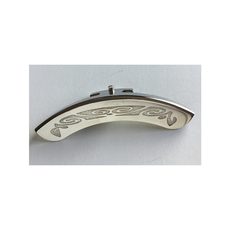 Cobalt-Plated Engraved Banjo Armrest - on Special Sale