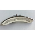 Cobalt-Plated Engraved Banjo Armrest - on Special Sale