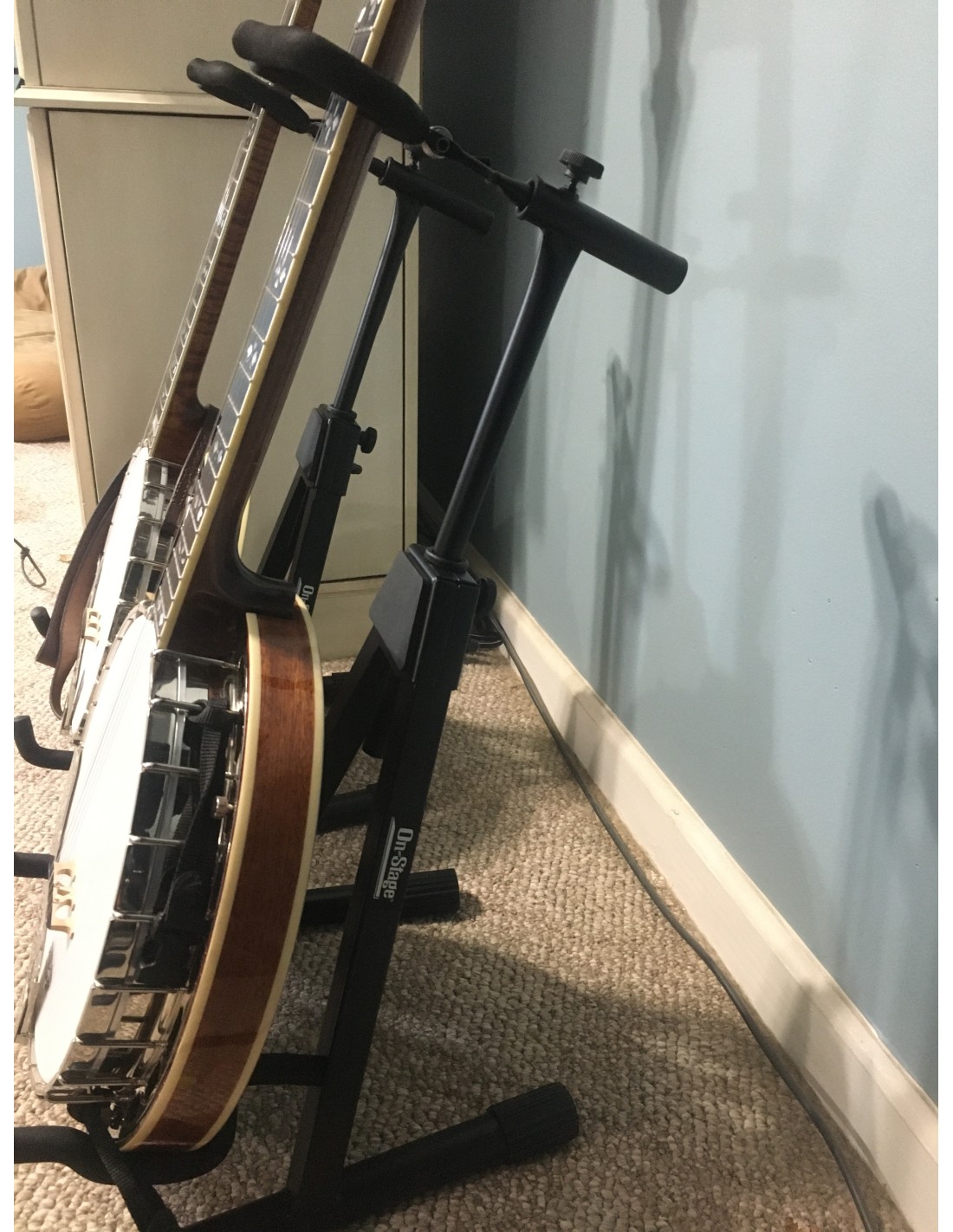 Banjo Stand Safest Banjo Stand Heavy Duty AFrame with Yoke