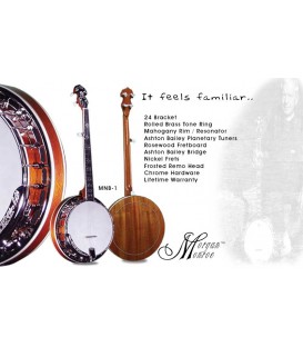 Morgan Monroe MNB-1 Banjo with Planetary Tuners - In Stock and Ready to Ship