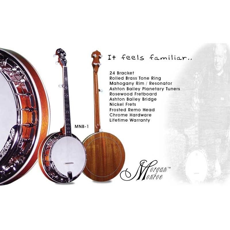 Morgan Monroe MNB-1 Banjo with Planetary Tuners