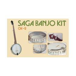 Saga OK-2 5-String Openback Banjo Kit