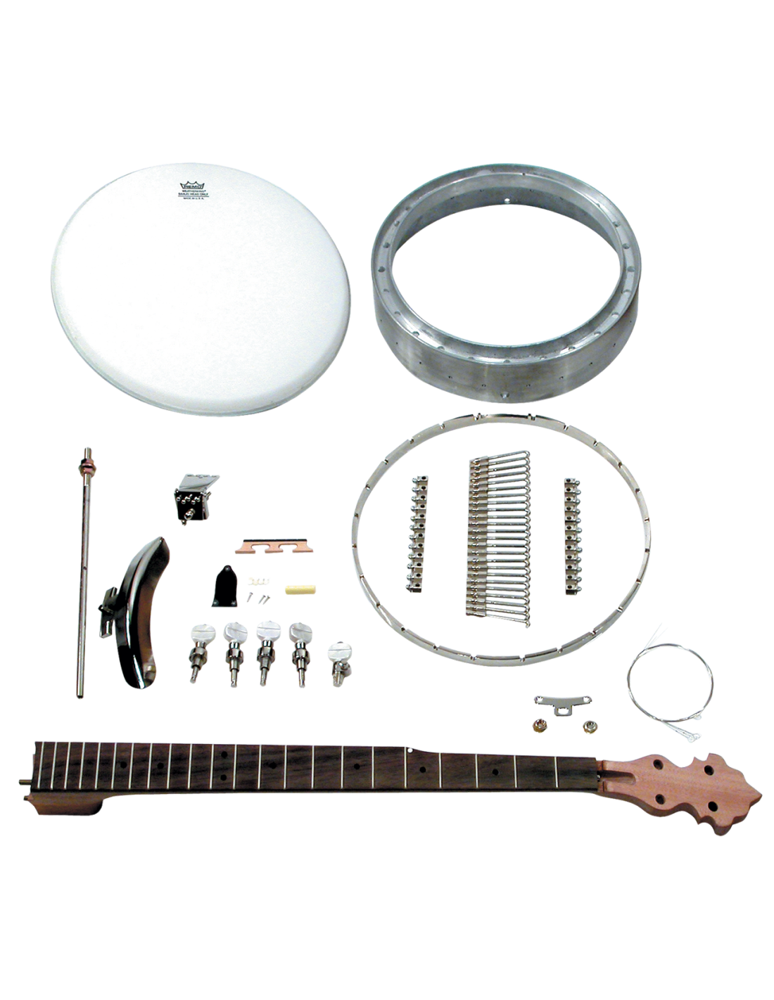 Build Your Own Banjo Kit Saga OK2 5String Banjo Kit How to Build