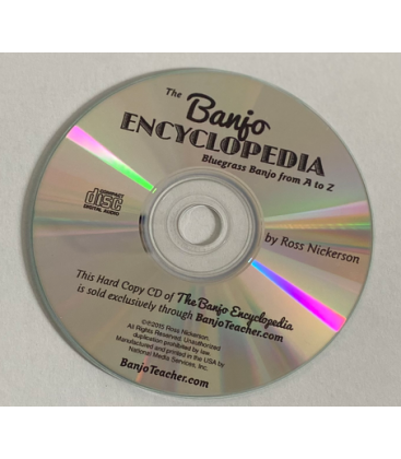 Audio CD for The Banjo Encyclopedia - CD Disc Only - Replacement CD