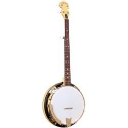 Gold Tone CC-100RW (WIDE NECK) and Case - FREE Beginner Package