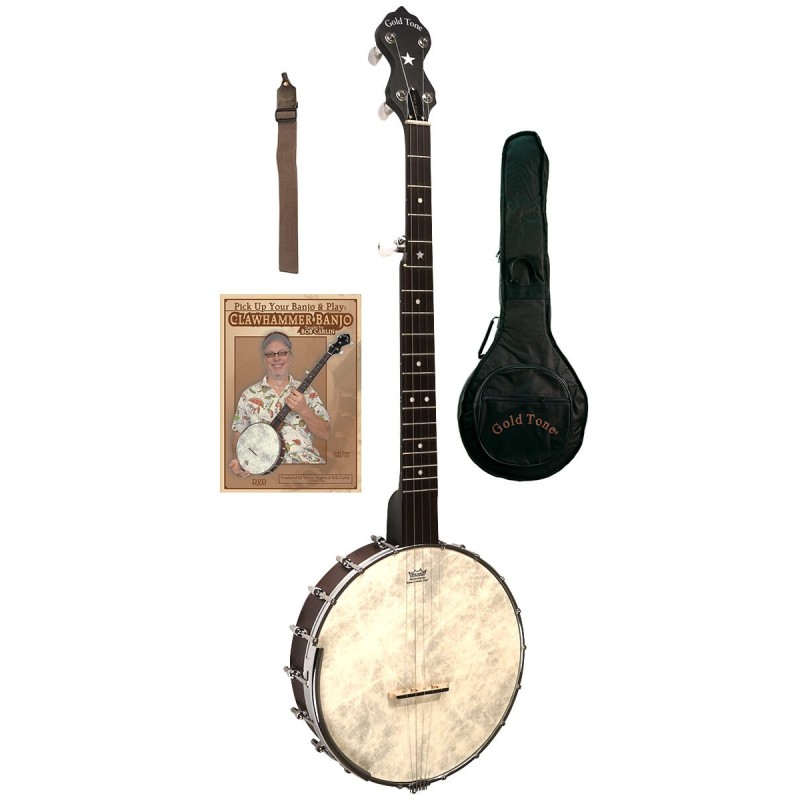 Gold Tone CC-OT - Beginner Clawhammer Open Back Banjo