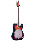 Gold Tone ES Banjitar 6-string Electric Banjo Guitar - Free Hard case