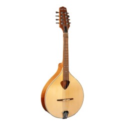 Gold Tone Traditional Irish Mandola with Free Gig Bag