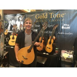 Gold Tone Traditional Irish Mandola with Free Gig Bag