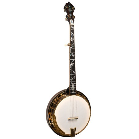 Gold Tone OB-300 - Gold Plated - Tree of Life Inlay