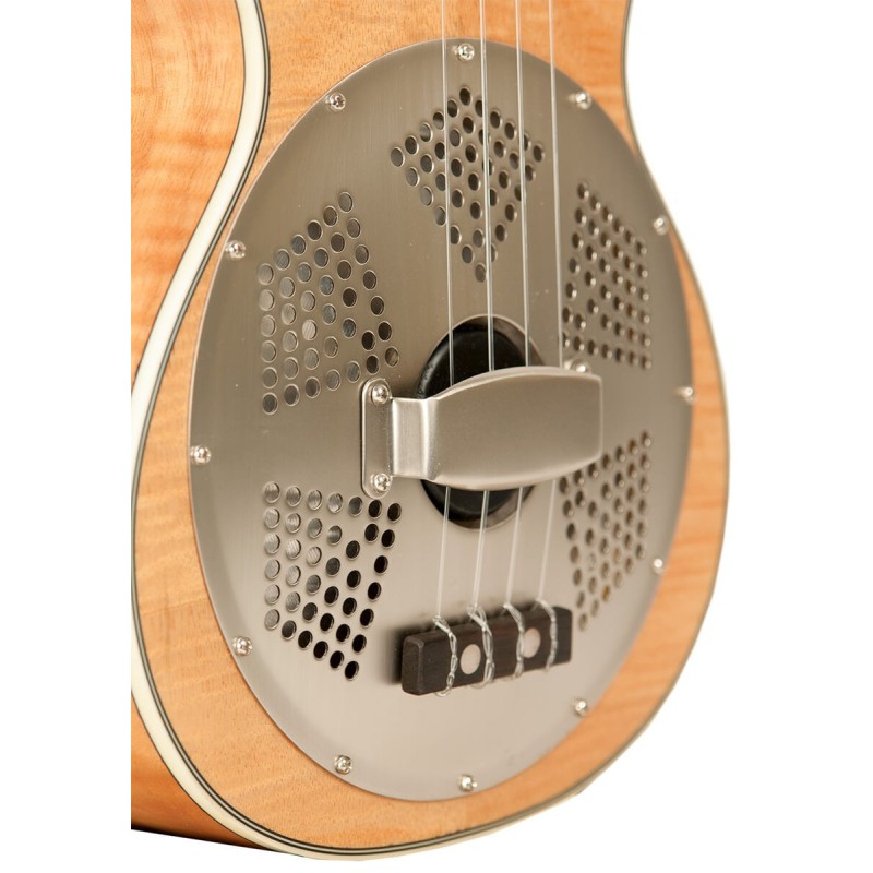 Gold Tone - ResoMaple: Tenor-Scale Curly Maple Resonator Ukulele
